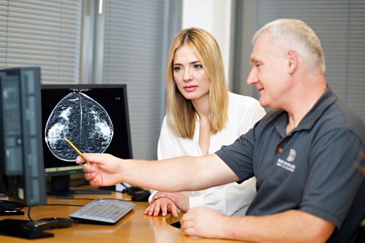 Radiologe Diagnose Untersuchungsergebnis